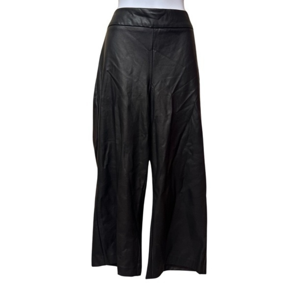 Womens Black Pleather Pants